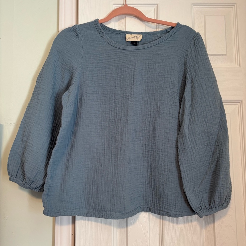 Universal Thread Slate Blue Blouse